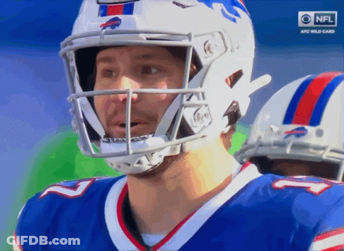 Football Player In Helmet With NFL Logo GIF