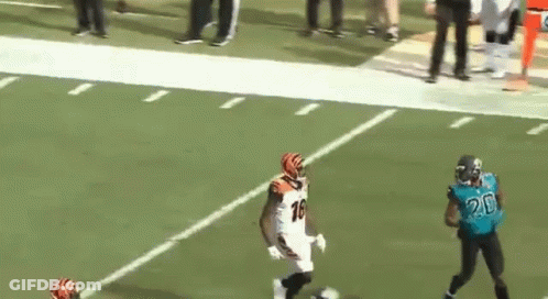 Football Player In Jersey Number 20 GIF