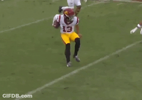 Football Player In Jersey Number 24 GIF