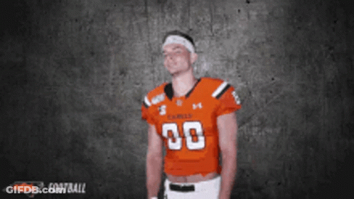 Football Player In Jersey Number 30 GIF