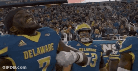 Football Player In Jersey Number 53 GIF