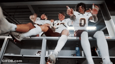 Football Player In Maroon Jersey Number 10 GIF