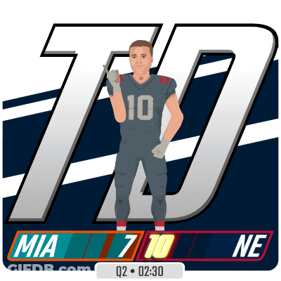 Football Player In Number 10 Jersey Thumbs Up GIF