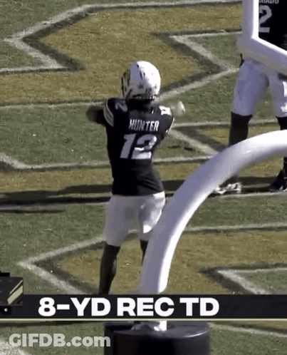 Football Player In Number 12 Jersey GIF