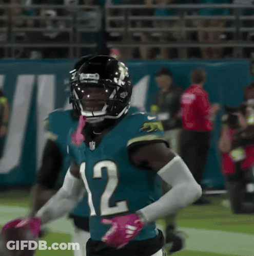 Football Player In Number 12 Jersey GIF