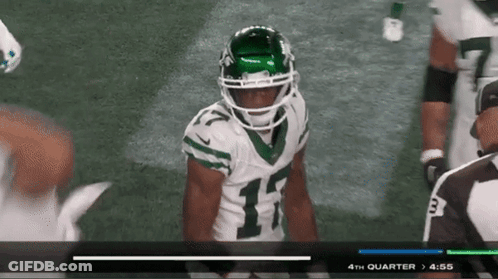 Football Player In Number 15 Jersey On Field GIF