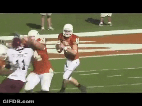 Football Player In Number 18 Jersey GIF