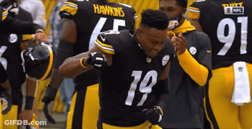 Football Player In Number 19 Jersey GIF