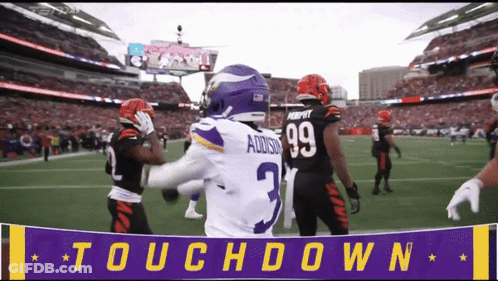 Football Player In Number 3 Jersey GIF