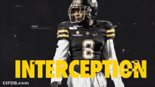 Football Player In Number 8 Jersey GIF
