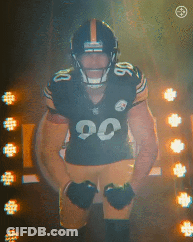 Football Player In Number 90 Jersey GIF
