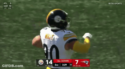Football Player In Number 90 Jersey GIF