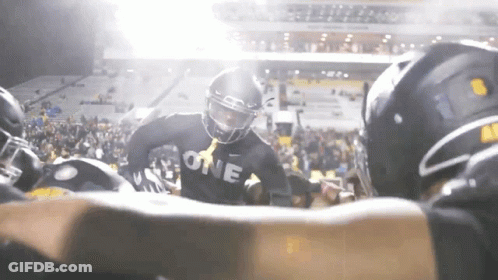 Football Player In One Jersey GIF