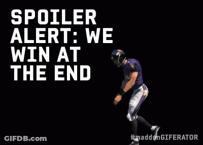 Football Player In Purple Uniform Number 9 GIF
