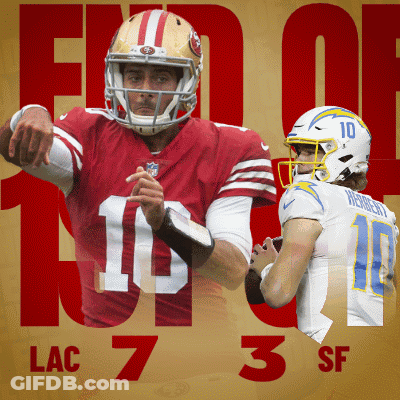 Football Player In Red Jersey Number 10 GIF