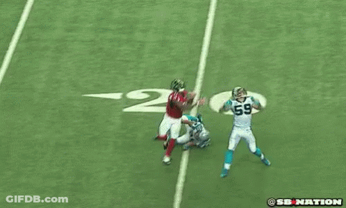 Football Player In Red Jersey Number 11 GIF