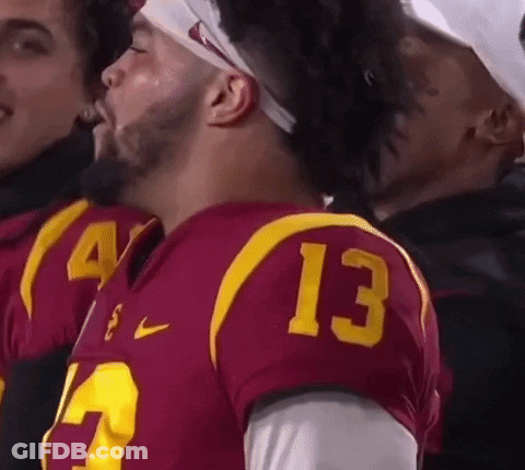 Football Player In Red Jersey Number 13 GIF