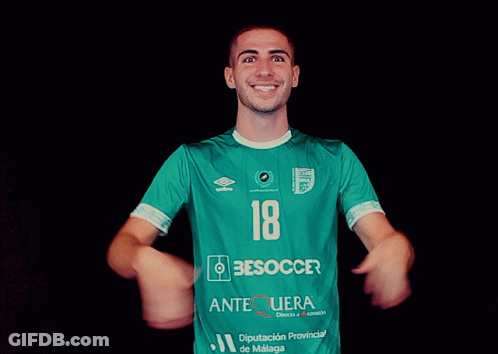 Football Player In Red Jersey Number 15 GIF