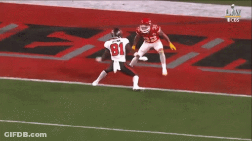 Football Player In Red Jersey Number 23 GIF