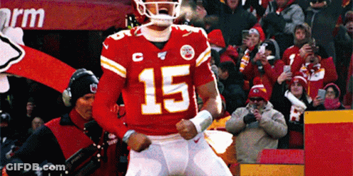 Football Player In Red Uniform 15 GIF