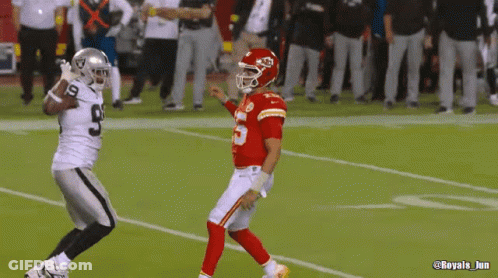Football Player In Red Uniform Number 22 GIF