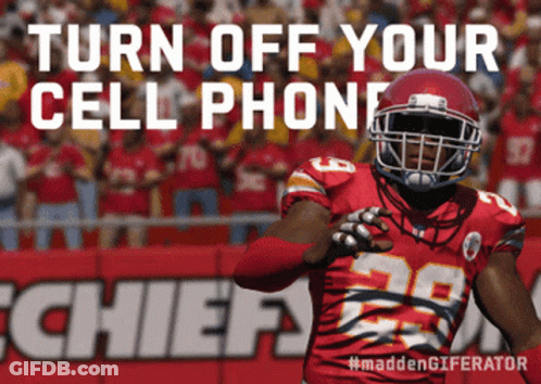 Football Player In Red Uniform Number 30 GIF
