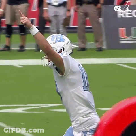 Football Player In White Jersey Giving Thumbs Up GIF