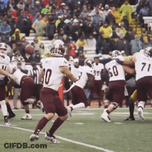 Football Player In White Jersey Number 10 GIF