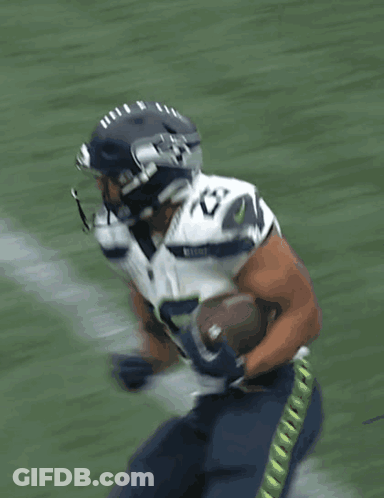 Football Player In White Jersey Number 11 GIF
