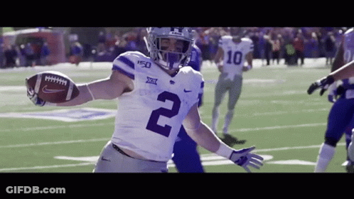 Football Player In White Jersey Number 2 GIF