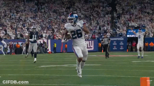 Football Player In White Jersey Number 26 GIF