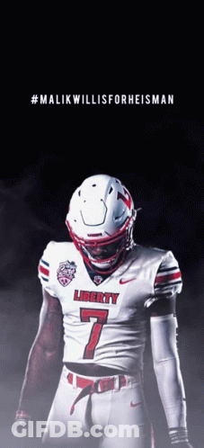 Football Player In White Jersey Number 7 GIF