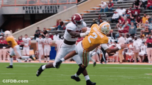 Football Player In Yellow Jersey Number 2 GIF