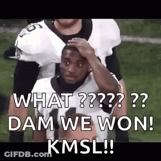 Football Player Kneeling Saying What GIF