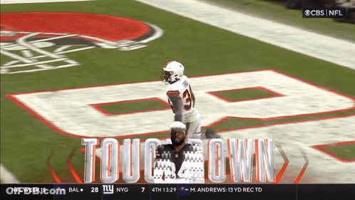Football Player Kneeling Tough & Own GIF