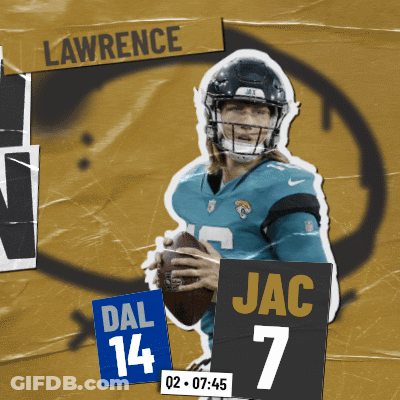 Football Player Lawrence Holding Football GIF