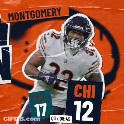 Football Player Montgomery Poster GIF