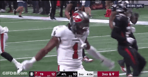 Football Player Number 1 GIF
