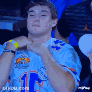Football Player Number 1 Running On Field GIF