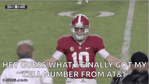 Football Player Number 10 GIF