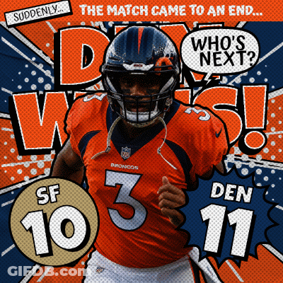 Football Player Number 10 Holding Football GIF