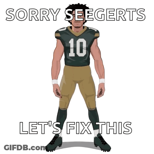 Football Player Number 10 Making Heart With Hands GIF