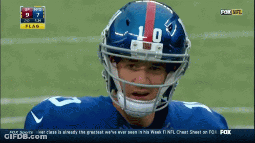 Football Player Number 10 On Fox Sports GIF