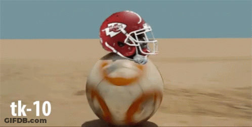 Football Player Number 10 Running Down Field GIF