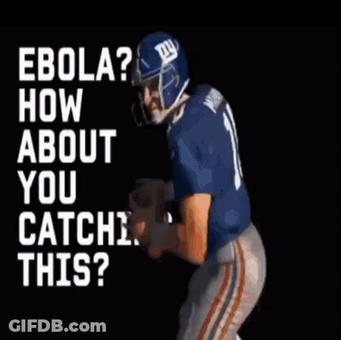 Football Player Number 10 Throwing Ball GIF