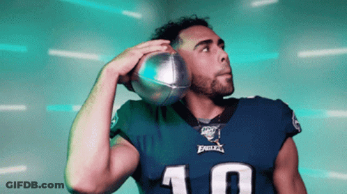 Football Player Number 10 Throwing Ball GIF
