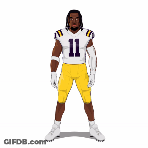 Football Player Number 11 GIF
