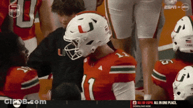 Football Player Number 11 Talking GIF