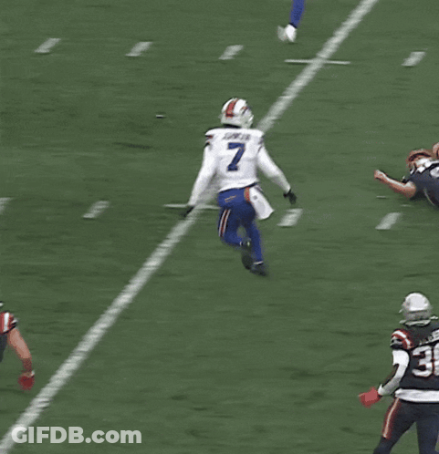 Football Player Number 11 Uniform GIF