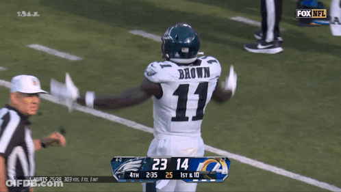 Football Player Number 11 GIF